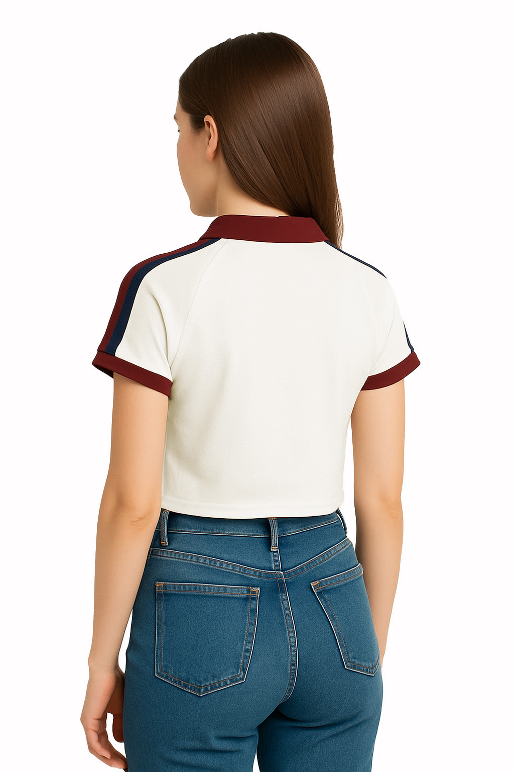 Camiseta Para Mujer Aero Graphic Polo Egret 1085