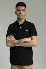 Camiseta Polo Para Hombre Guys Ss Solid Polo Aero Guys Ss Solid Polodark Black Dark Black 7907