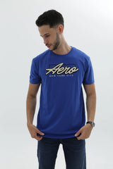 Camiseta Para Hombre Level 2 Graphic Tees Aero Level 2 Graphic Tees Blueberry Blueberry 3332