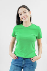 Camiseta Basica Para Mujer Girls Solid Ss Aero Girls Solid Ss Village Green Green 4078