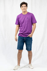 Camiseta Basica Para Hombre Guys Ss Tees Aero Guys Ss Tees Sunset Purple Sunset Purple 3089
