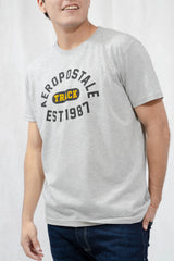 Camiseta Para Hombre Level 1 Graphic Tees Aero Level 1 Graphic Tees Med Hthr Grey Heather Grey 3821