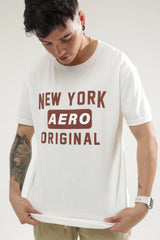 Camiseta Para Hombre Level 1 Graphic Tees Aero Level 1 Graphic Tees Egret Egret 3827