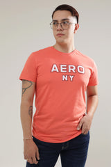 Camiseta Para Hombre Level 2 Graphic Tees Aero Level 2 Graphic Tees Sun Kissed Coral Sun Kissed Coral 5695