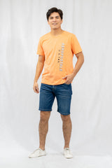 Camiseta Para Hombre Level 2 Graphic Tees Mango Tango 3816