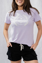 Camiseta de Mujer Graphic Level 1 Lavender Escape 6480