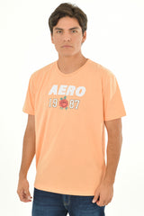 Camiseta Para Hombre Aero Level 2 Graphic Tees Mango Tango 4196