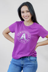 Camiseta Para Mujer Graphic Level 1 Aero Graphic Level 1 Sunset Purple Sunset Purple 6517