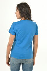 Camiseta Para Mujer Aero Graphic Level 2 Marina 6513