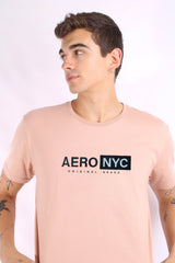 Camiseta Para Hombre Aero Level 2 Graphic Tees Primrose Pink 2637