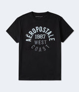 Camiseta Para Hombre Aero Level 1 Graphic Tees Dark Black 3645