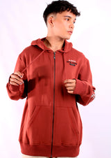 Buzo Para Hombre Aero Guys Full Zip Hoodies Brick Dust 3735