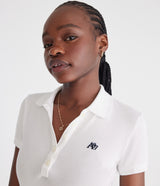 Camiseta Polo Para Mujer Aero Solid Polo Bleach 4164