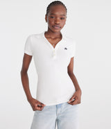Camiseta Polo Para Mujer Aero Solid Polo Bleach 4164