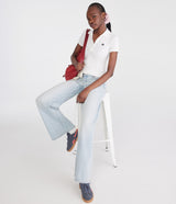 Camiseta Polo Para Mujer Aero Solid Polo Bleach 4164