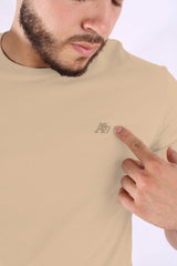 Camiseta Básica Para Hombre Aero Guys SS Tees Chanterelle 4240
