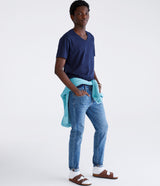Camiseta Para Hombre Aero Guys SS Tees Cadet Navy 4440