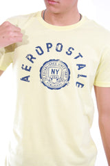 Camiseta Para Hombre Aero Level 1 Graphic Tees Yellow Mist 4619