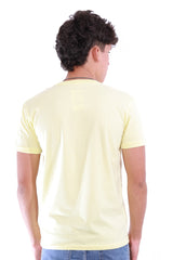 Camiseta Para Hombre Aero Level 1 Graphic Tees Yellow Mist 4619