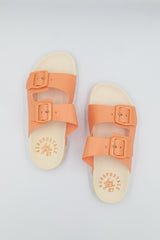 Sandalias Para Mujer Aero Girls Flip Flops Camel 5.5 Shoe 8398