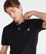 Camiseta Polo Para Hombre Guys SS Solid Polo Dark Black 7907