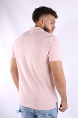 Camiseta Polo Para Hombre Aero Guys SS Solid Polo Primrose Pink 7907