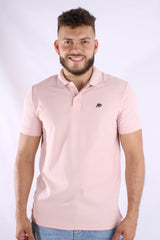 Camiseta Polo Para Hombre Aero Guys SS Solid Polo Primrose Pink 7907