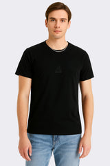 Camiseta Para Hombre Aero BC Fleece Dark Black 9879