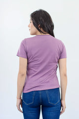 Camiseta Para Mujer Morado Aero Graphic Level 1 6594