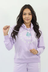 Buzo Para Mujer Morado Claro Aero Girls Fleec Pop Over 3389