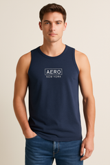 Tanks Para Hombre Aero Guys Tanks Cadet Navy 9237