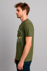 Camiseta para Hombre Aero Guys Fashion Graphics Covert Green PEANUTS 245