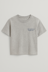 Camiseta para Mujer Aero Girls SS Fashion Graphics Light Heather Grey 4645