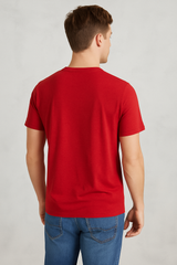 Camiseta Para Hombre Aero Guys SS Tees Red 4240