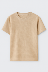 Camiseta Para Hombre Aero BC SS Knits Egret 8999 (RELAXED)