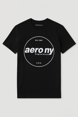 Camiseta Para Hombre Aero Level 2 Graphic Tees Dar Black 6128