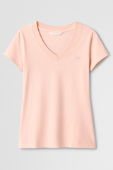 Camiseta Para Mujer Aero Girls Solid SS Primrose Pink 6505