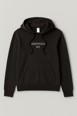 Buzo Para Hombre Aero Guys Popover Hoodies Dark Black 5997