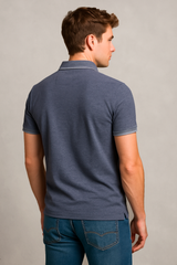 Camiseta Polo Aero Guys SS Novelty Polo Cadet Navy 9834