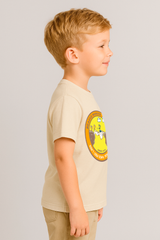 Camiseta de manga corta Kids Aero B Level 2 SS Egret PEANUTS165