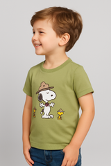 Camiseta de manga corta Kids Aero G SS Level 2 Graphics Tea PEANUTS210