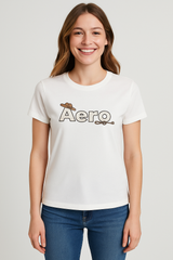 Camiseta Para Mujer Aero Graphic Level 2 Birch 7045