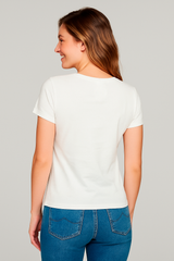Camiseta Para Mujer Aero Graphic Level 2 Birch 7045