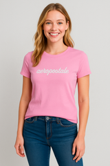 Camiseta Para Mujer Aero Graphic Level 2 Azalea Pink 7091