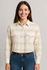 Camisa Para Mujer Aero Girls Wvns Fashion Egret 1998