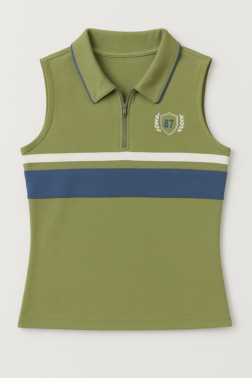 Top Para Mujer Aero Graphic Polo Olivine 1307