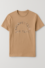 Camiseta Para Hombre Aero Level 1 Graphic Tees Irish Cream 6212