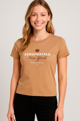 Camiseta Para Mujer Aero Graphic Level 1 Chanterelle 7092