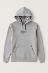 Buzo Para Hombre Aero Guys Full Zip Hoodies Light Heather Grey 5997
