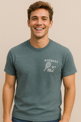Camiseta Para Hombre Aero BC SS Knits Green 5962